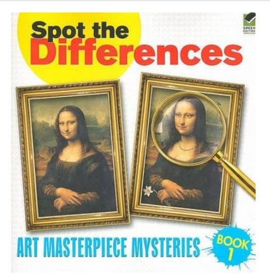 Activity Book - Spot The Difference (Art Master Piece Mysteries Bk1)