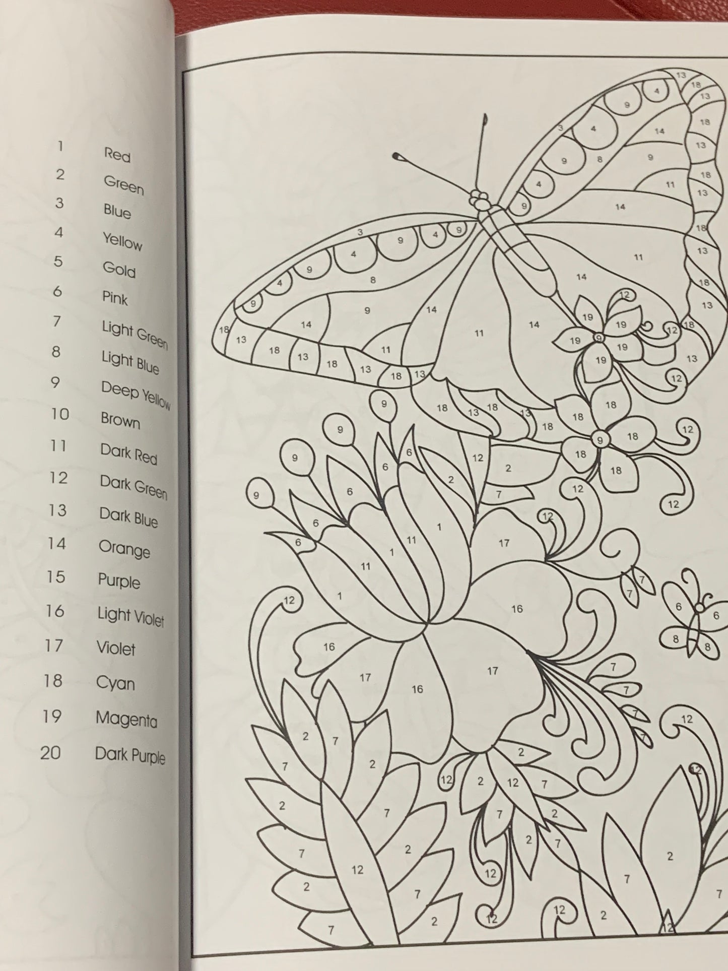 Coloring By Numbers - Big Book of Simple