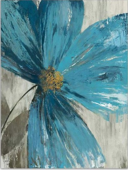 Painting by numbers - Blue flower